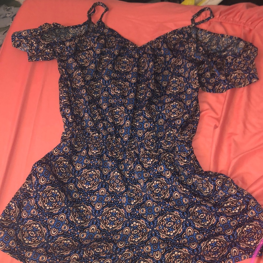 Blue romper